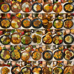 Fuel, Flourish, Thrive- 155 Recipes with Custom Nutrition Facts & Sample Grocery List