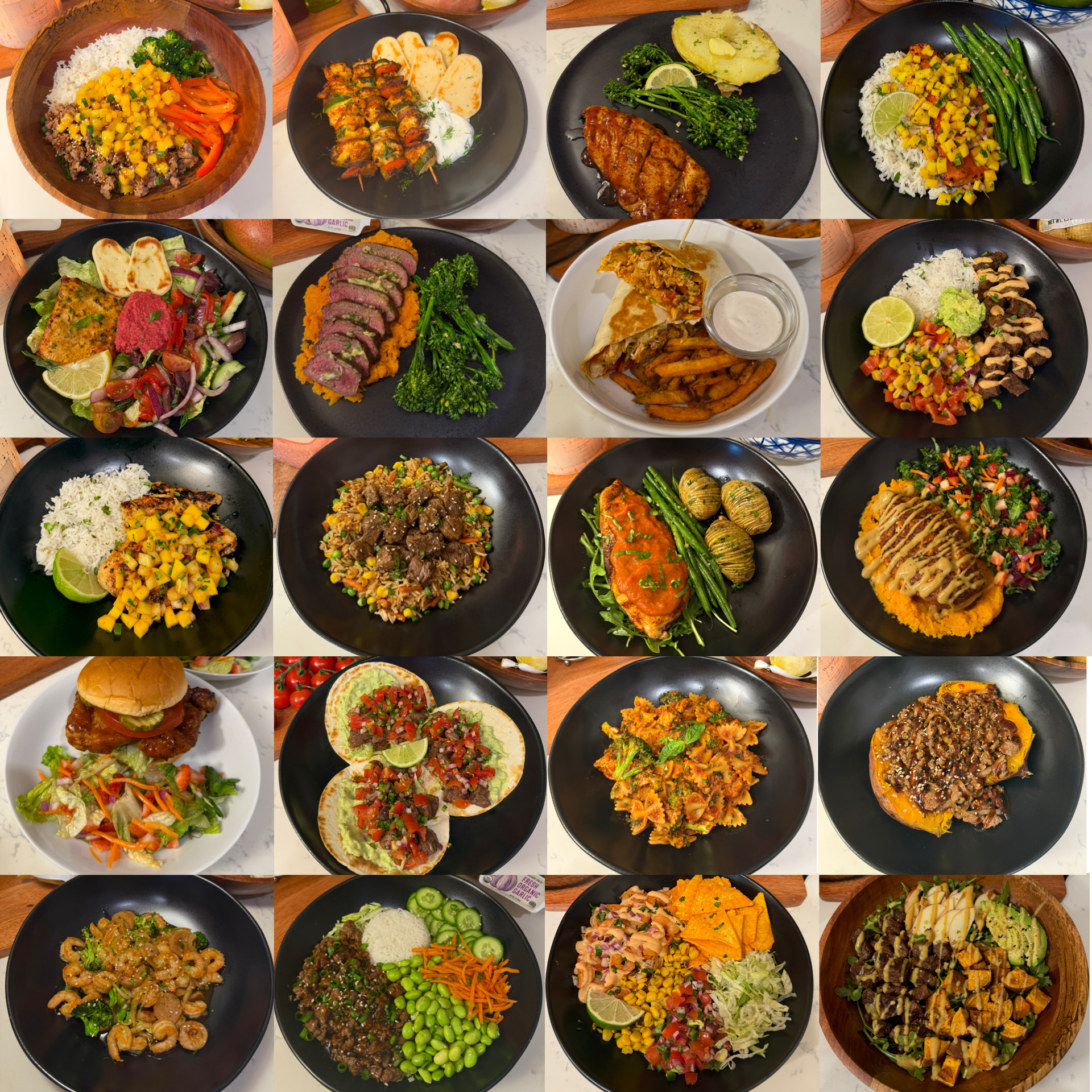 Nutrition Plan #2- 40 Days of High Protein, Low Calorie Recipes (with nutrition facts + grocery list)